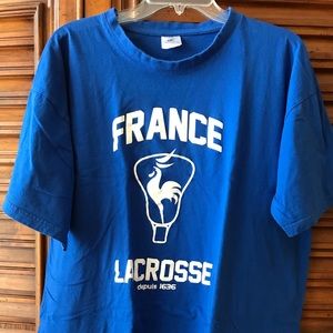 Men’s royal blue t-shirt